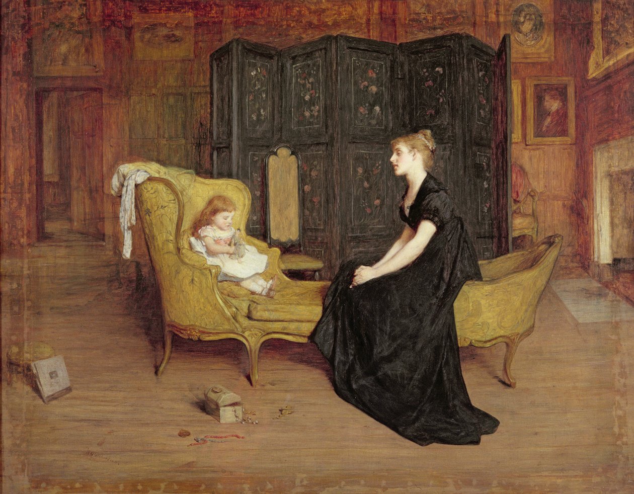 Her Idol, c.1868-70 by William Quiller Orchardson