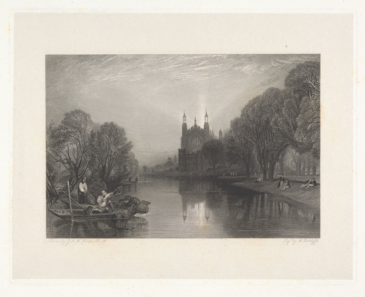 Eton College, Berkshire by William Radclyffe