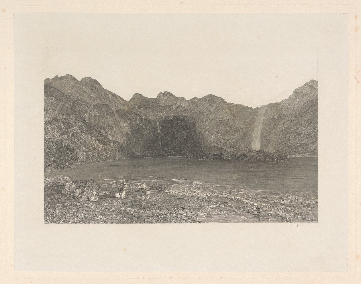 Keswick Lake, Cumberland by William Radclyffe