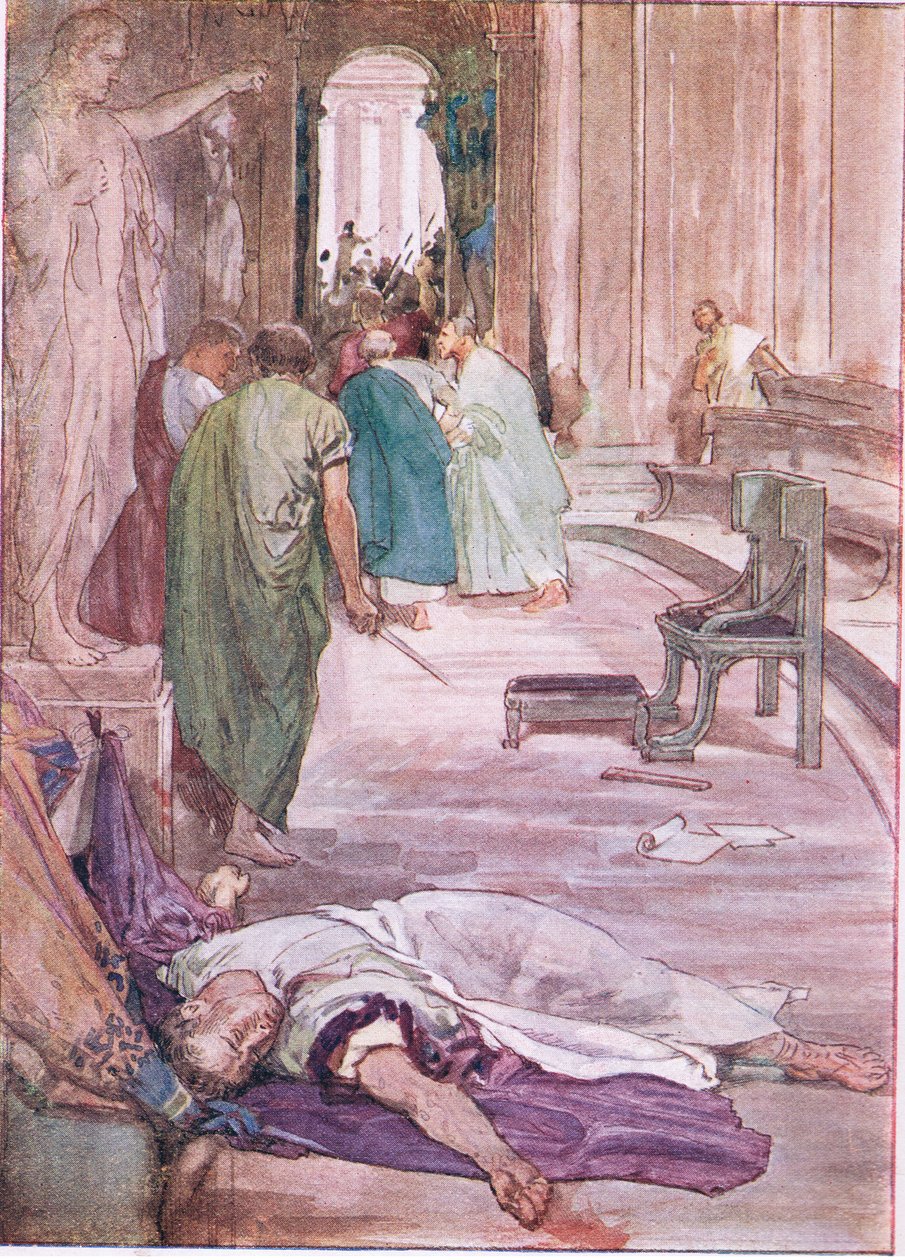 The murder of Caesar by William Rainey