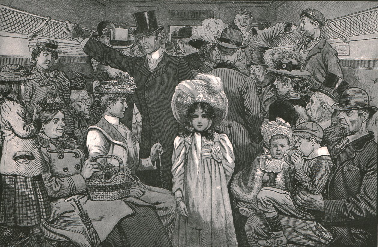 Coming to See the Coronation Procession, 1902 by William Ralston