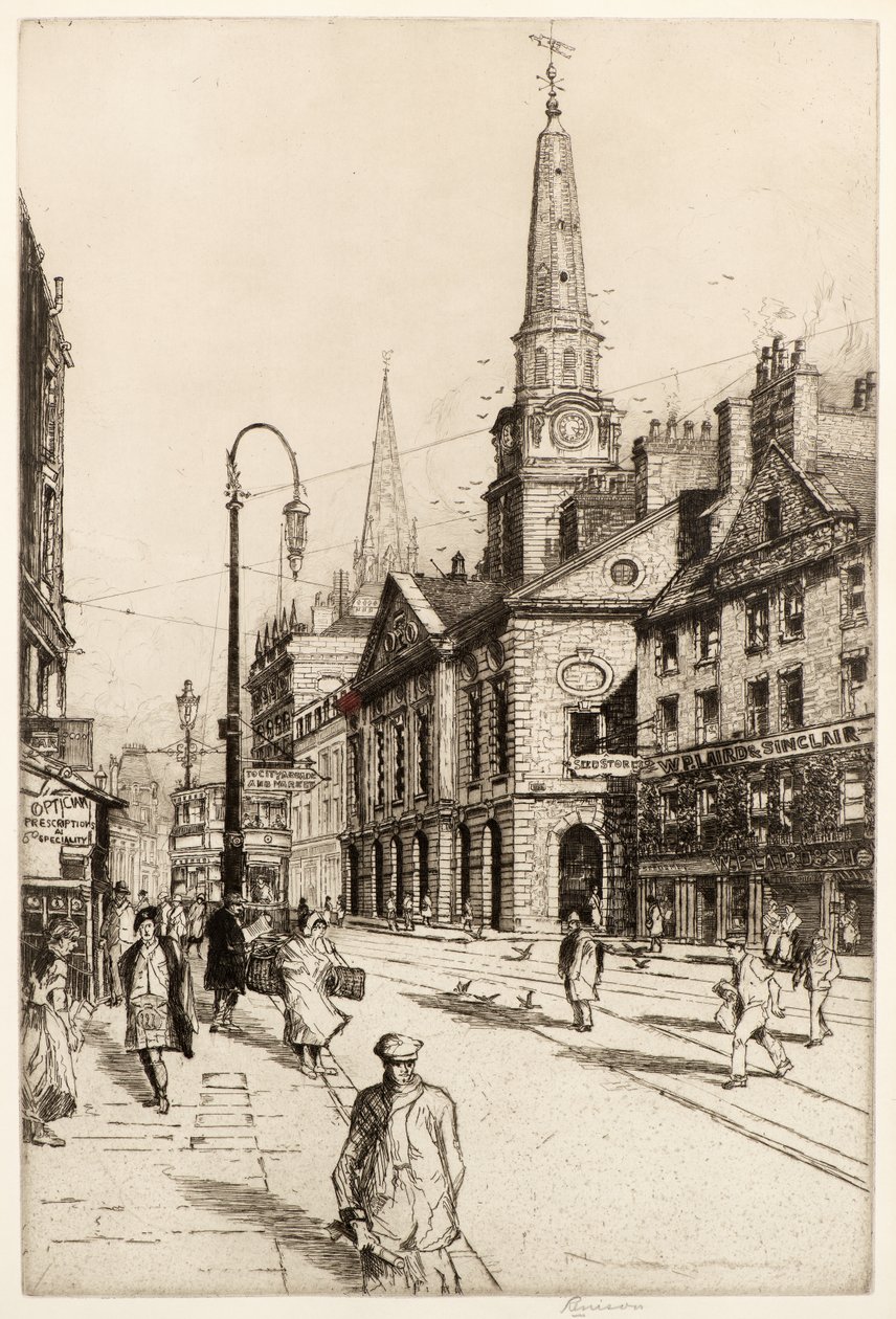 The Old Town House, Dundee, c.1930 by William Renison