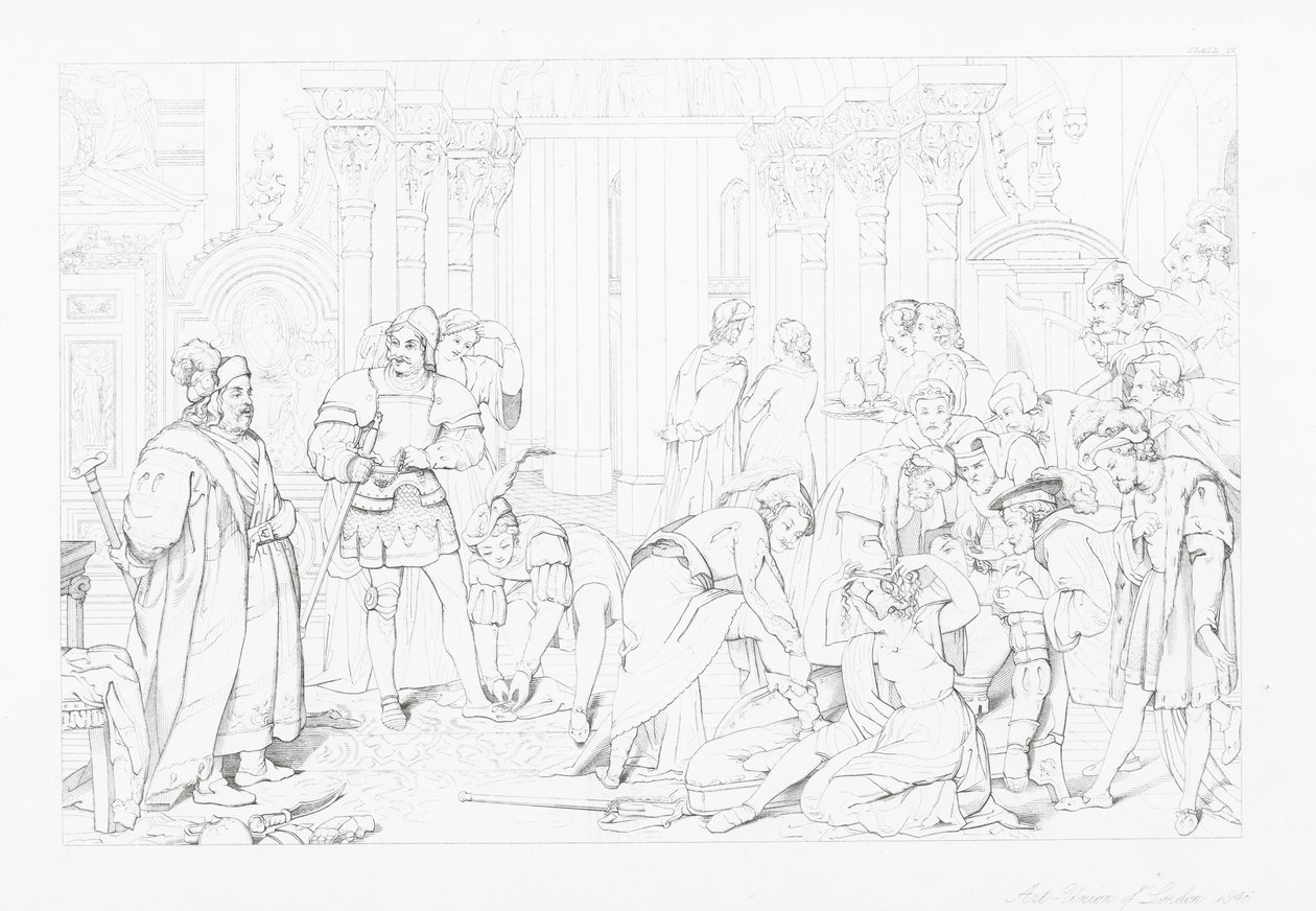 Illustration for The Castle of Indolence by James Thomson by William Rimer