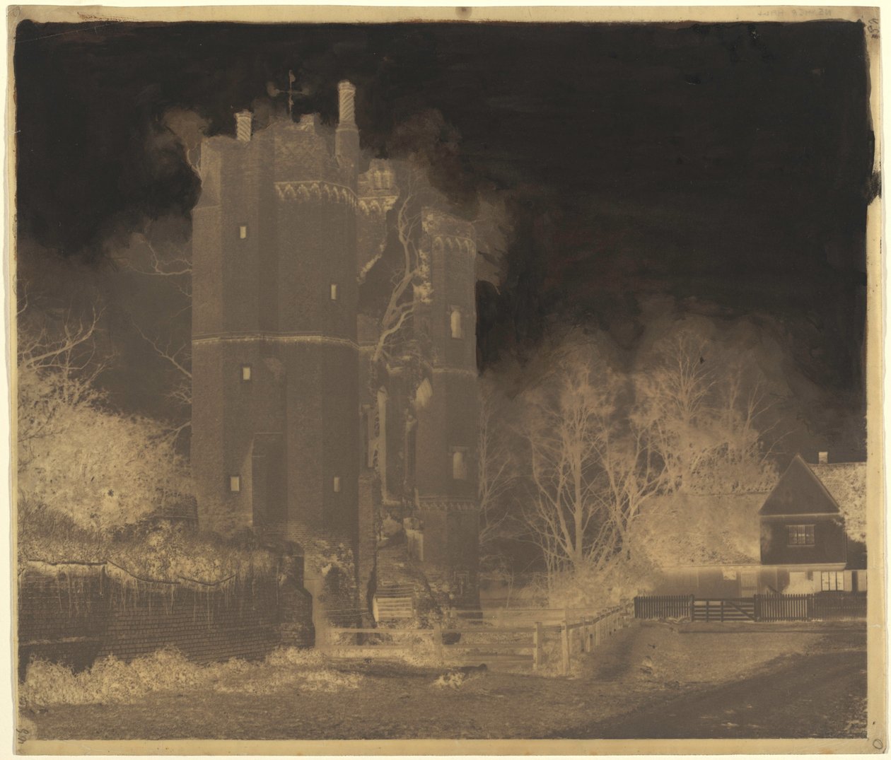 Nether Hall, 1850 by William Robert Baker