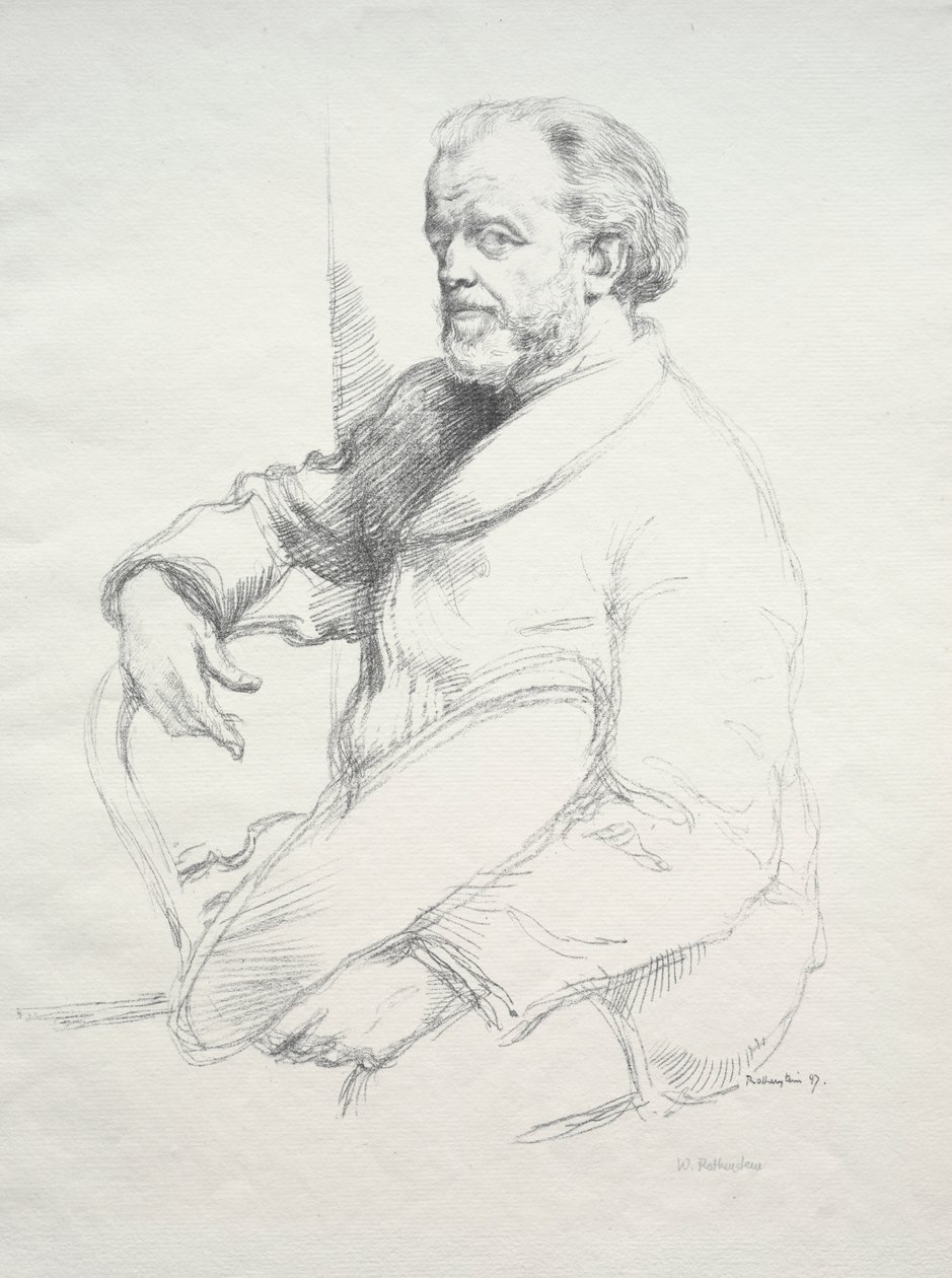 Henri Fantin-Latour by William Rothenstein