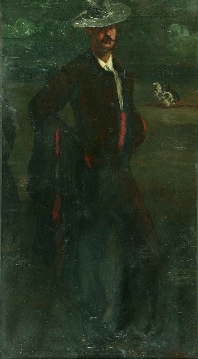 Ignacio Zuloaga As A Torero by William Rothenstein