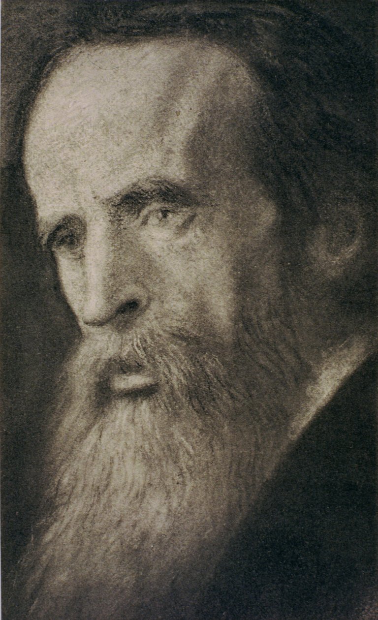 Portrait of Sir Leslie Stephen (1832-1904) by William Rothenstein