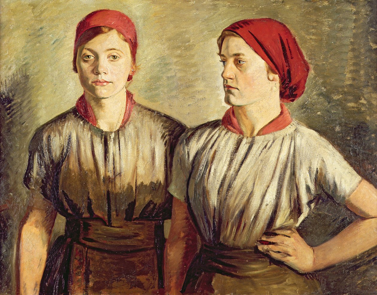 Sheffield Buffer Girls by William Rothenstein