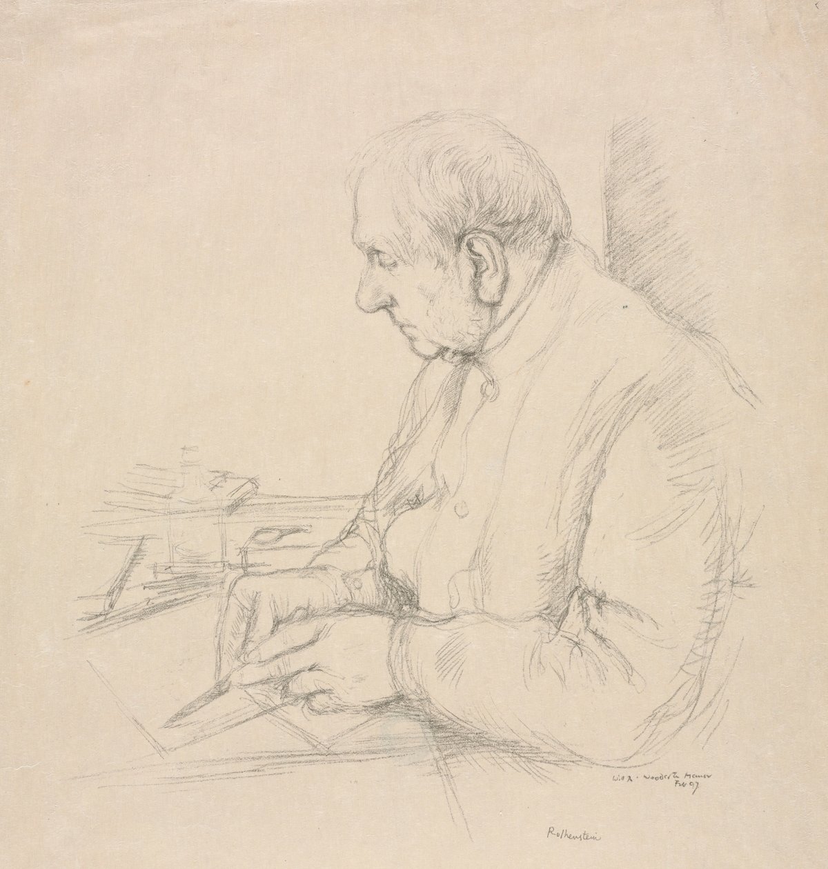 Sir Francis Seymour Haden by William Rothenstein