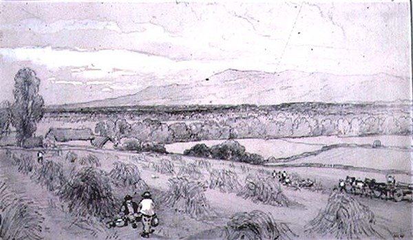 Harvest Scene by William Roxby Beverly