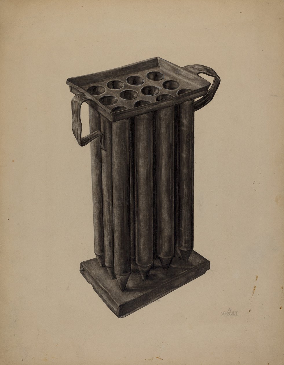 Candle Mold by William Schmidt