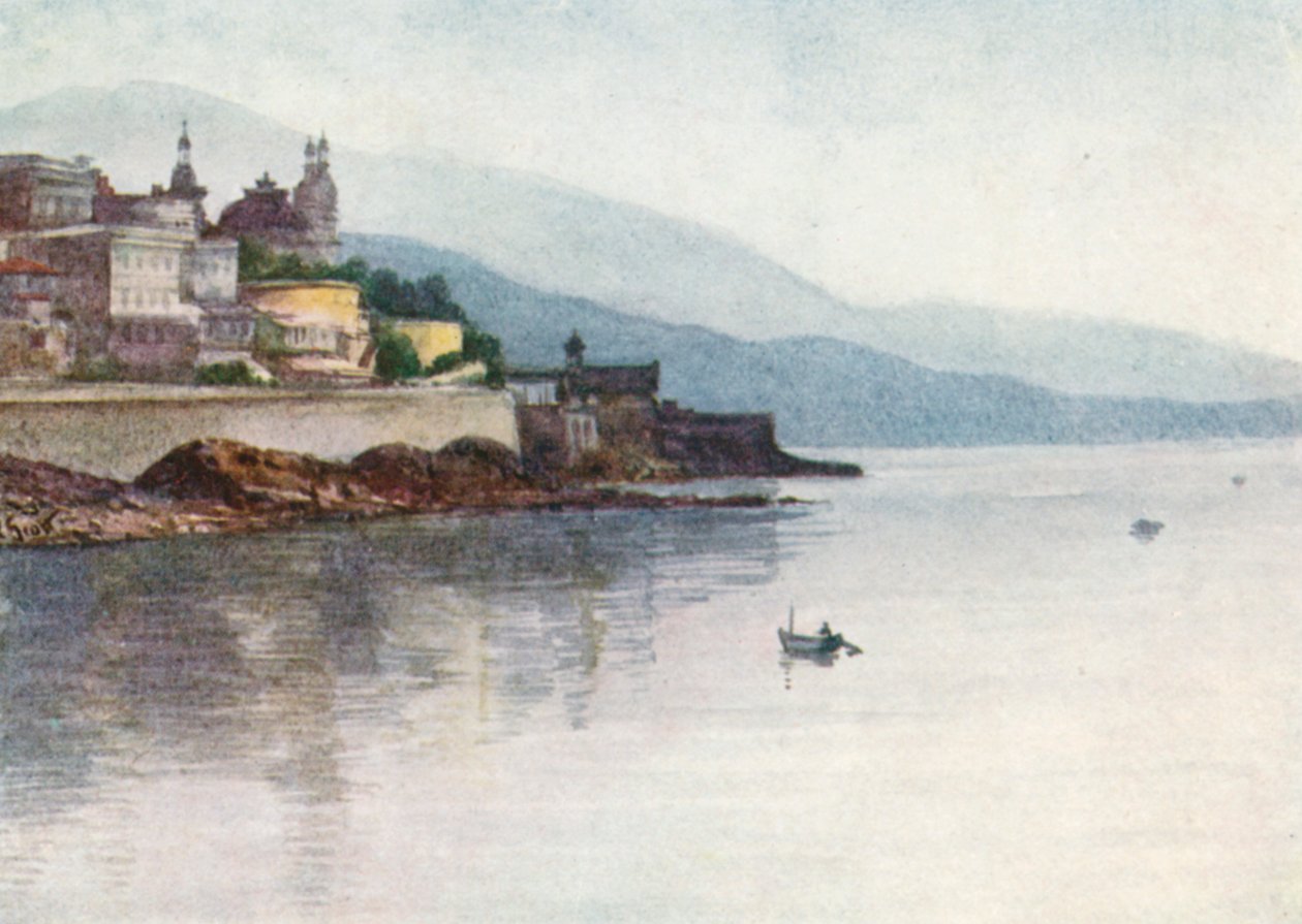 Monte Carlo, from Monaco, Early Morning by William Scott