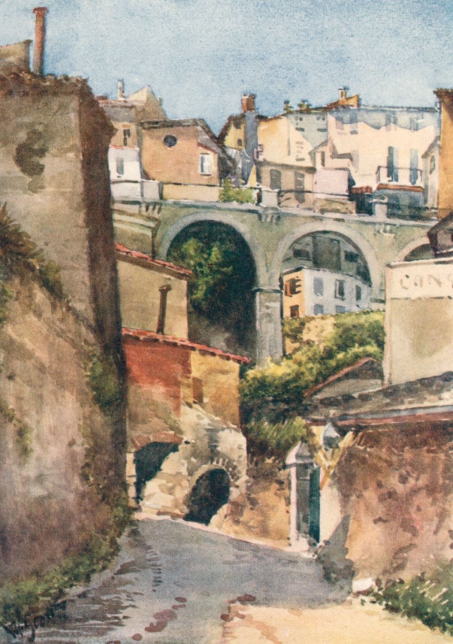 Street in Grasse by William Scott