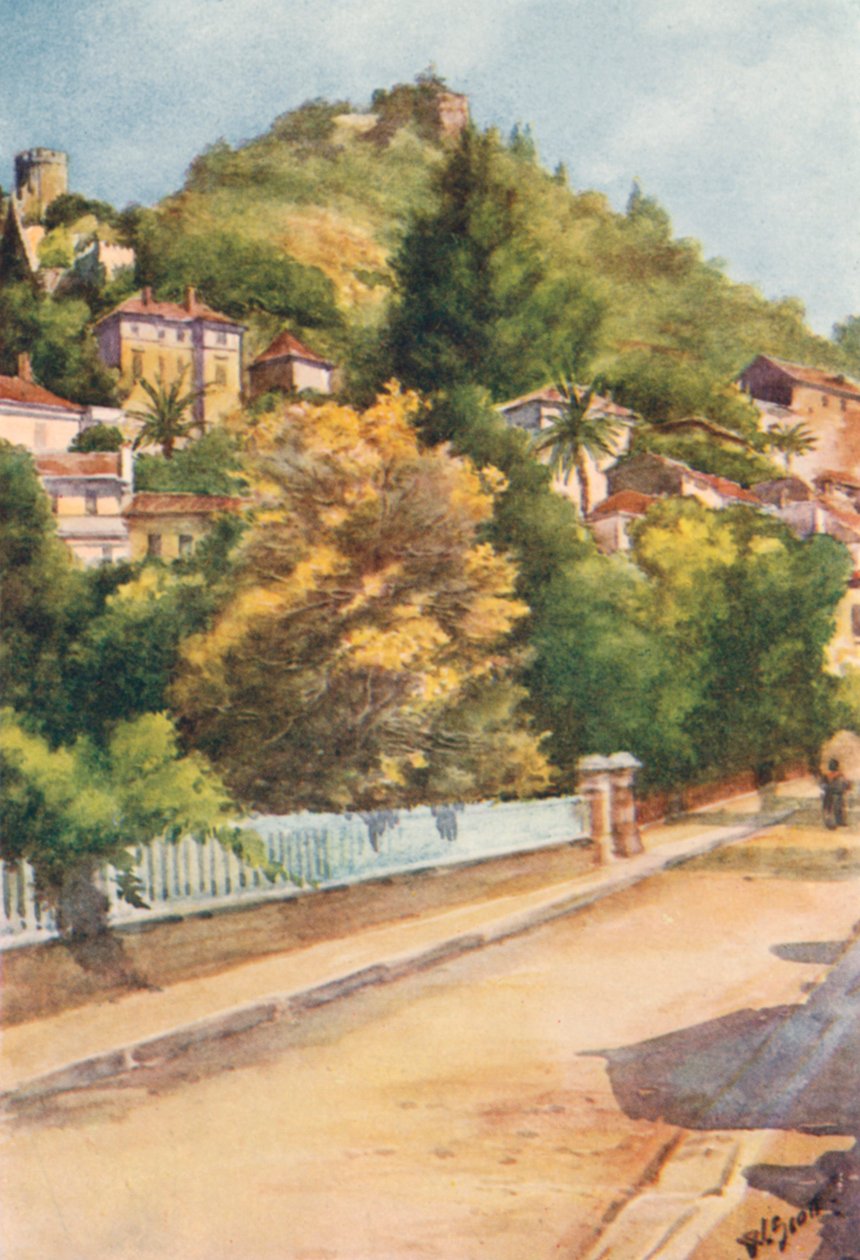 Street in Hyeres by William Scott