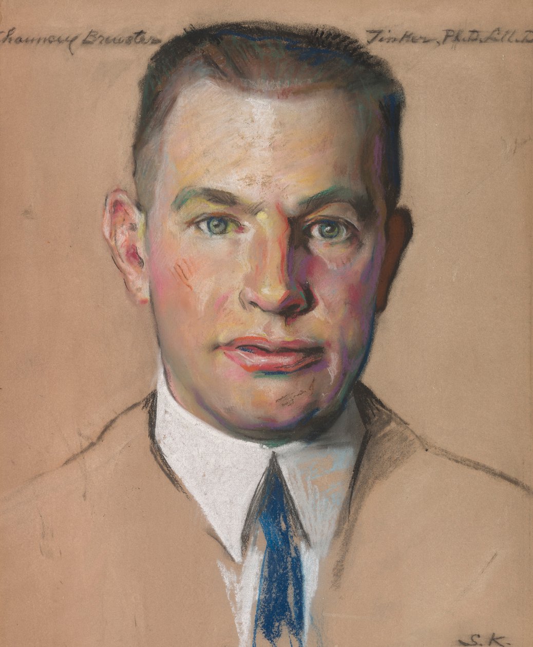 Chauncey B. Tinker B.A. 1899, Prof of English 1914- by William Sergeant Kendall