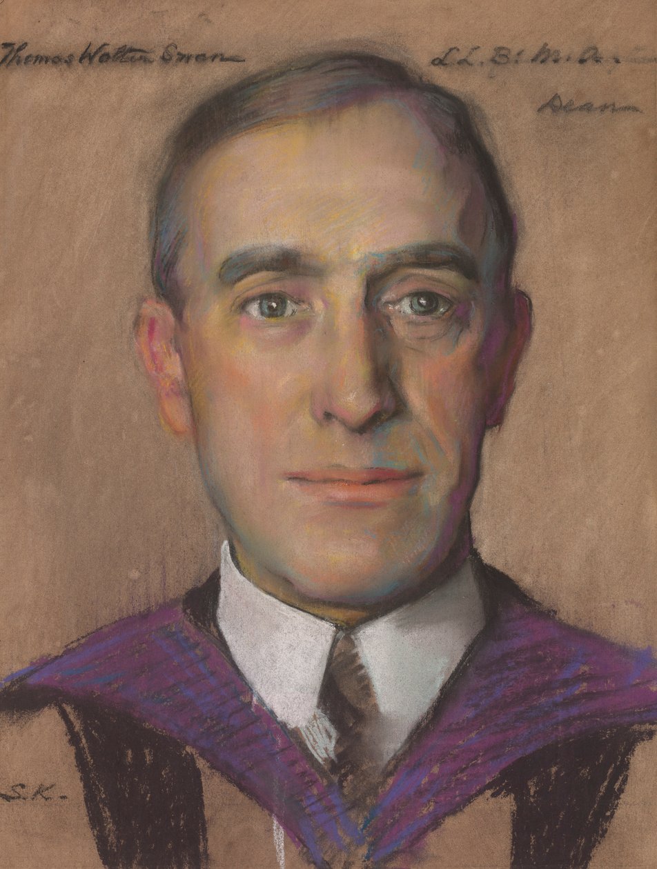 Thomas W. Swan B.A., Sterling Prof. of Law 1922- by William Sergeant Kendall