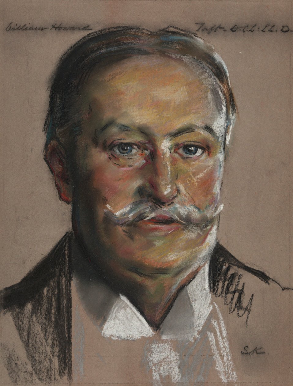 William Howard Taft-B.A. 1878. Pres. of the U.S. 1908-12, Prof. of Constitutional Law at Yale 1913-1921 by William Sergeant Kendall