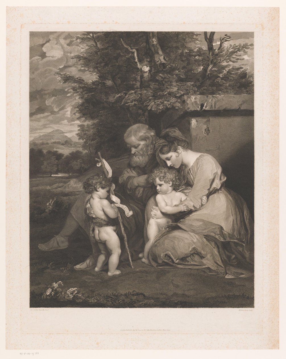 Holy Family with John the Baptist as a Child by William Sharp