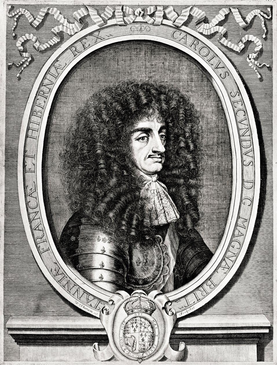 Charles II, King of Great Britain and Ireland, 19th century by William Sherwin