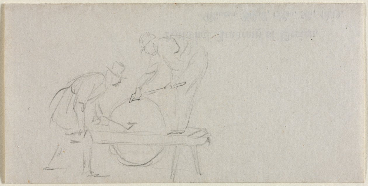 Grinding the Axe by William Sidney Mount