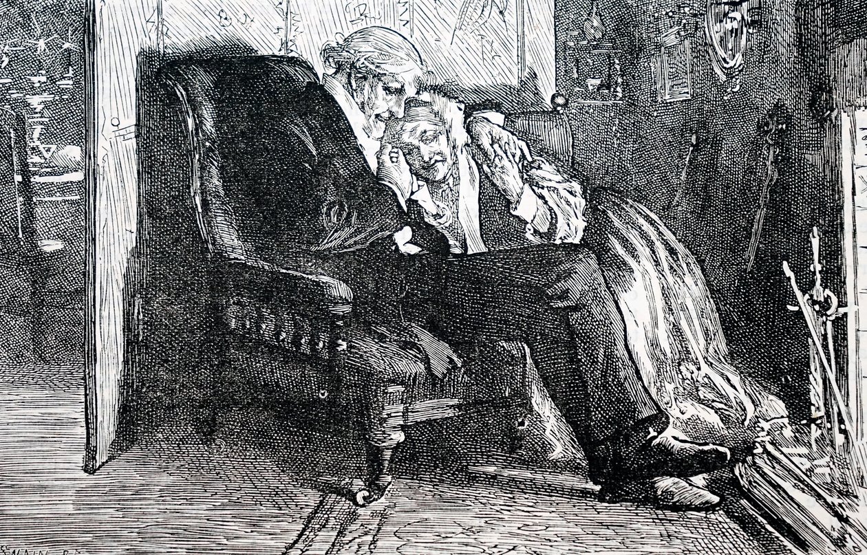 An Elderly Couple by William Small