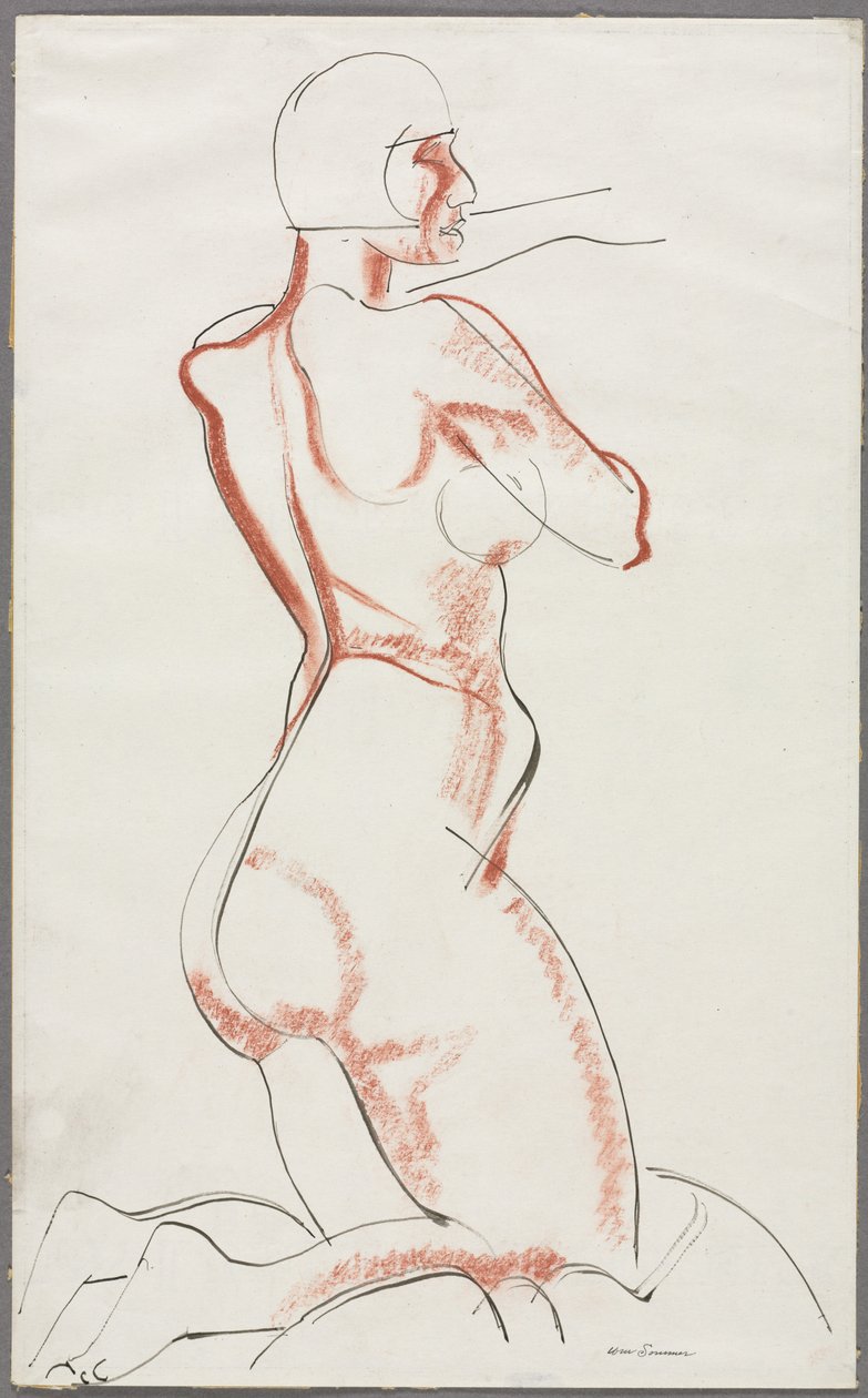 Nude Figure by William Sommer