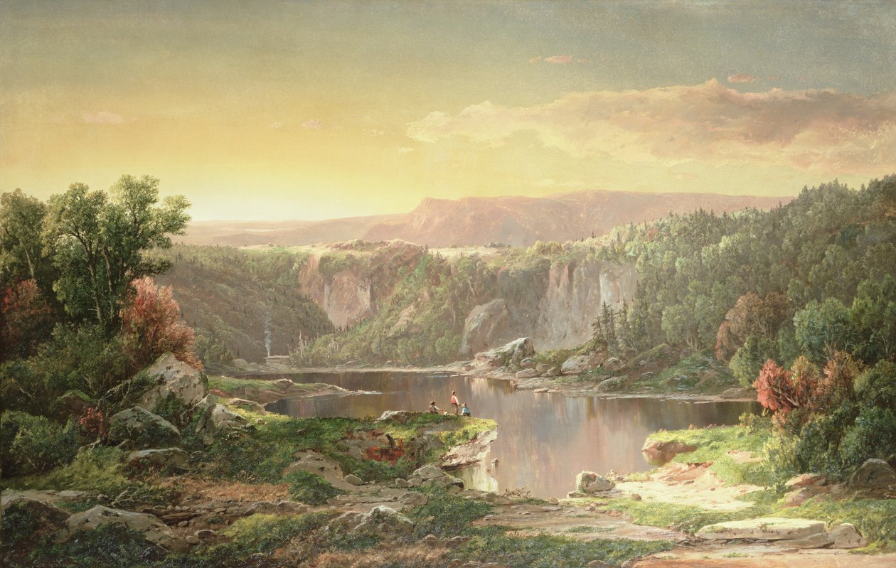 Mountain Lake near Piedmont, Maryland by William Sonntag
