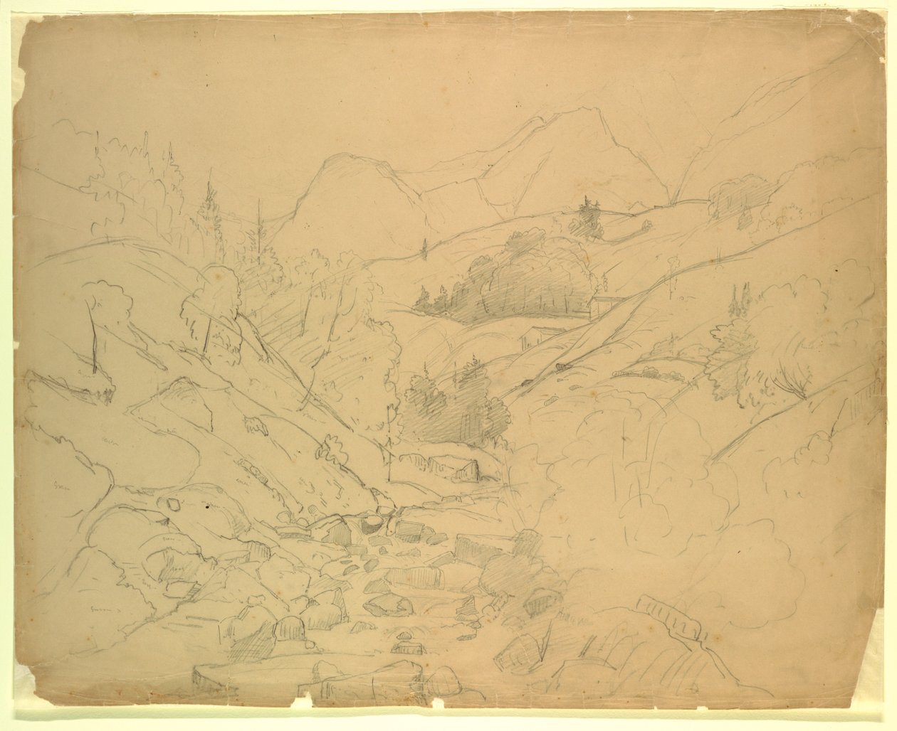 Study of Landscape by William Stanley Haseltine