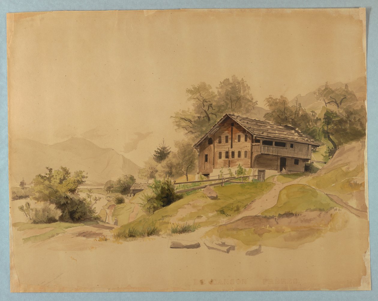 Study of Landscape by William Stanley Haseltine