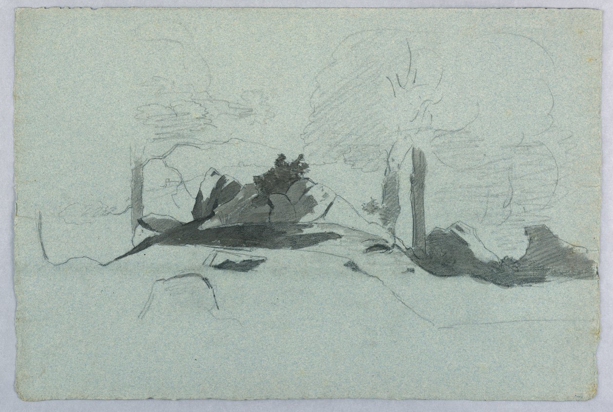 Study of Landscape by William Stanley Haseltine