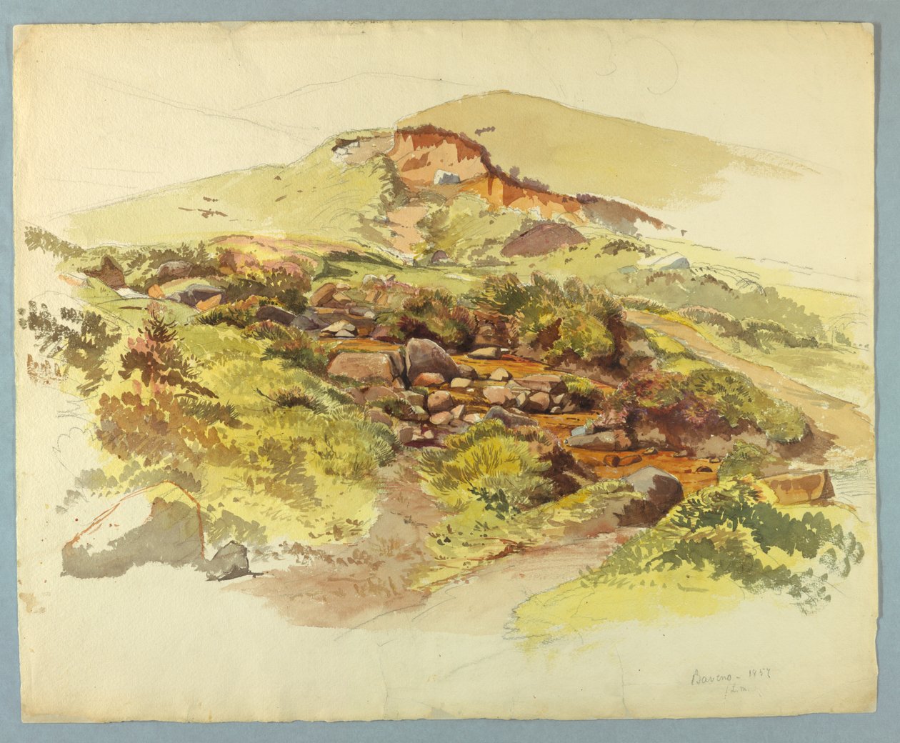 Study of Landscape, Baveno, Lago Maggiore, Italy by William Stanley Haseltine