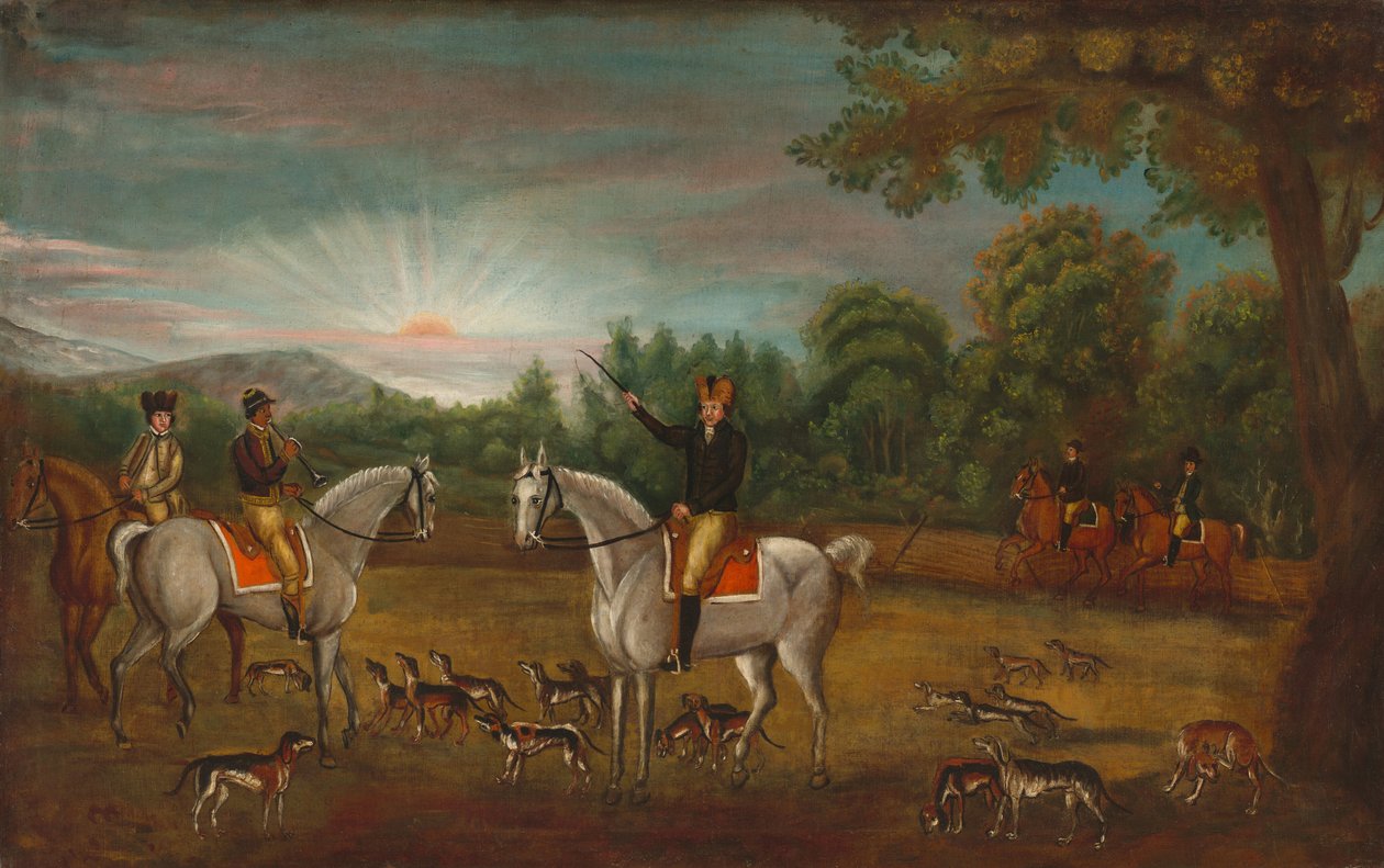 The Start of the Hunt by William Stephen Coleman