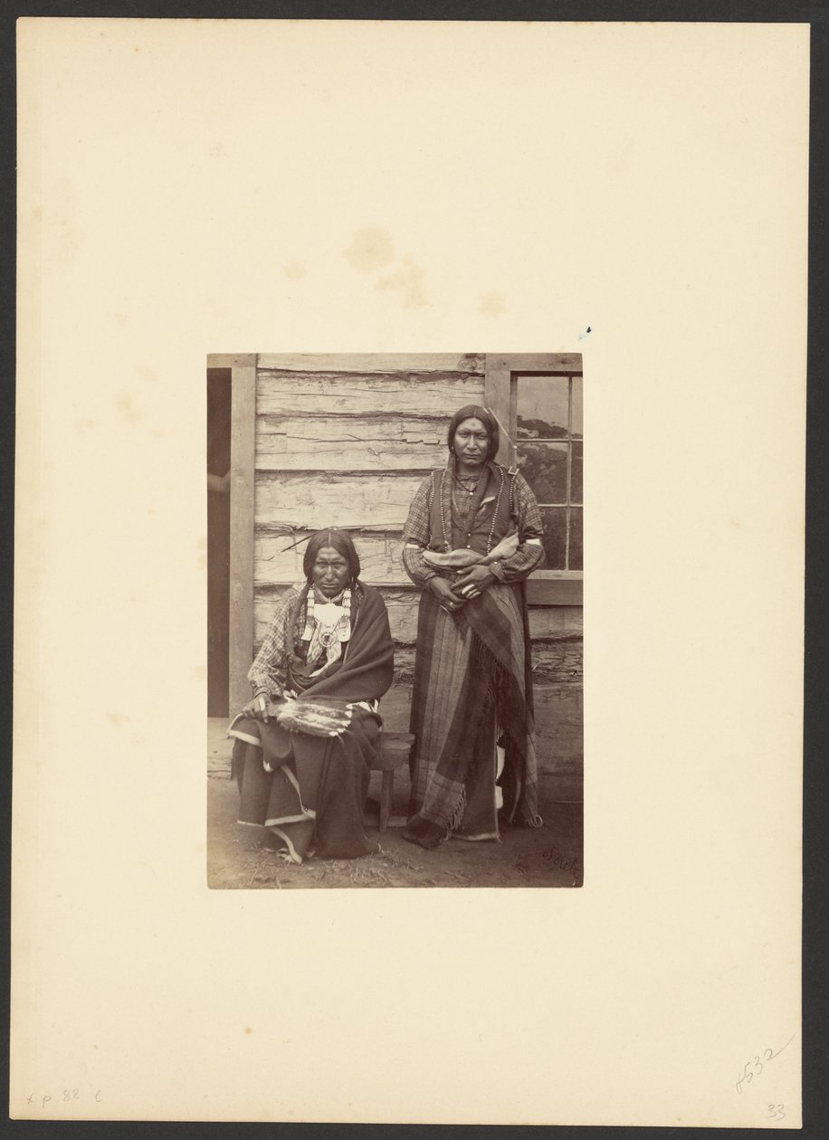 Sons of the Arapaho Chief, Little Raven by William Stinson Soule