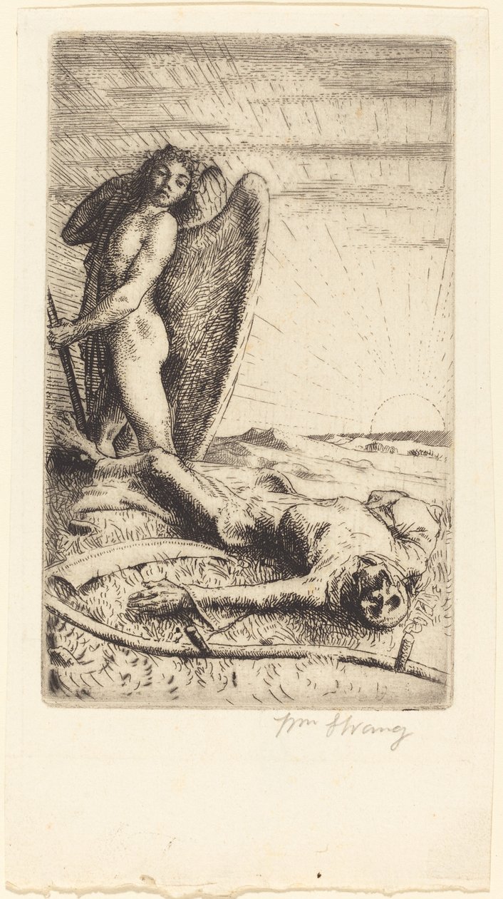Death Defeated by William Strang