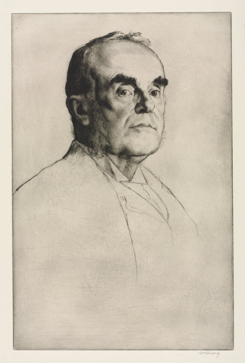 James E. Christie by William Strang
