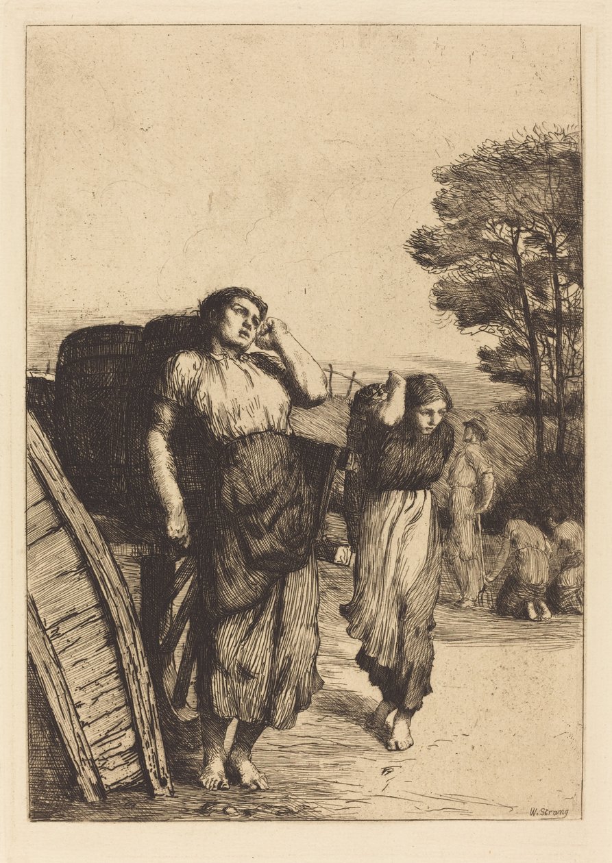 Potato Lifting by William Strang