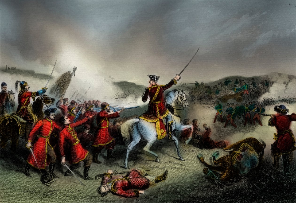 Battle of Pultowa, Great Northern War by William T. Hulland