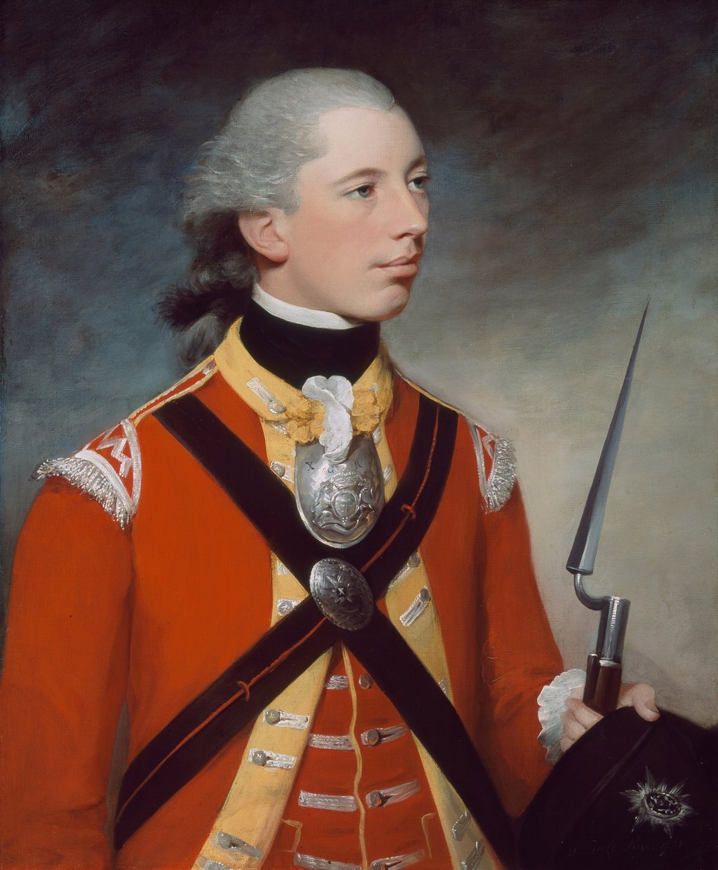 Captain Thomas Hewitt, 10th Regiment of Foot, who commanded a Light Company at Lexington, 1781 by William Tate