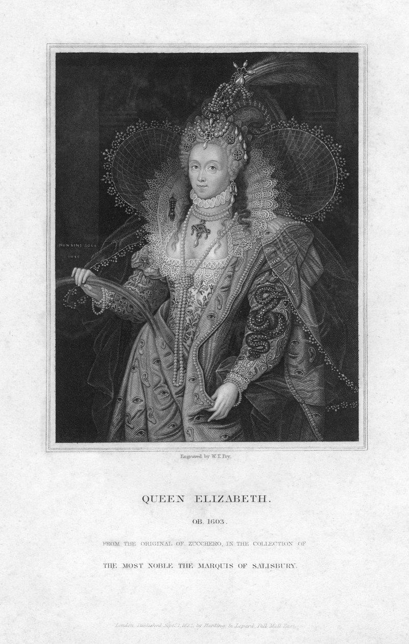 Elizabeth I, Queen of England by William Thomas Fry