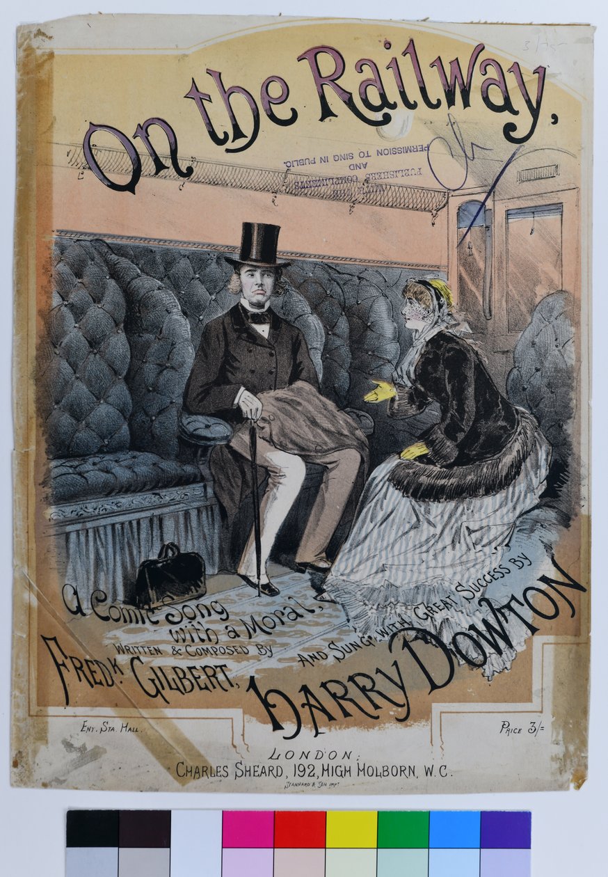 On the Railway, c1870 by William Thomas Stannard