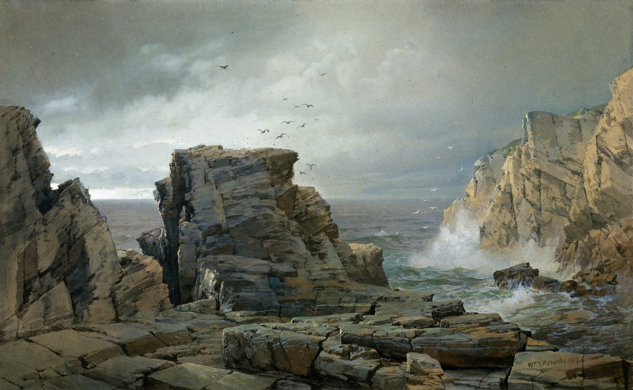 A Rocky Coast by William Trost Richards
