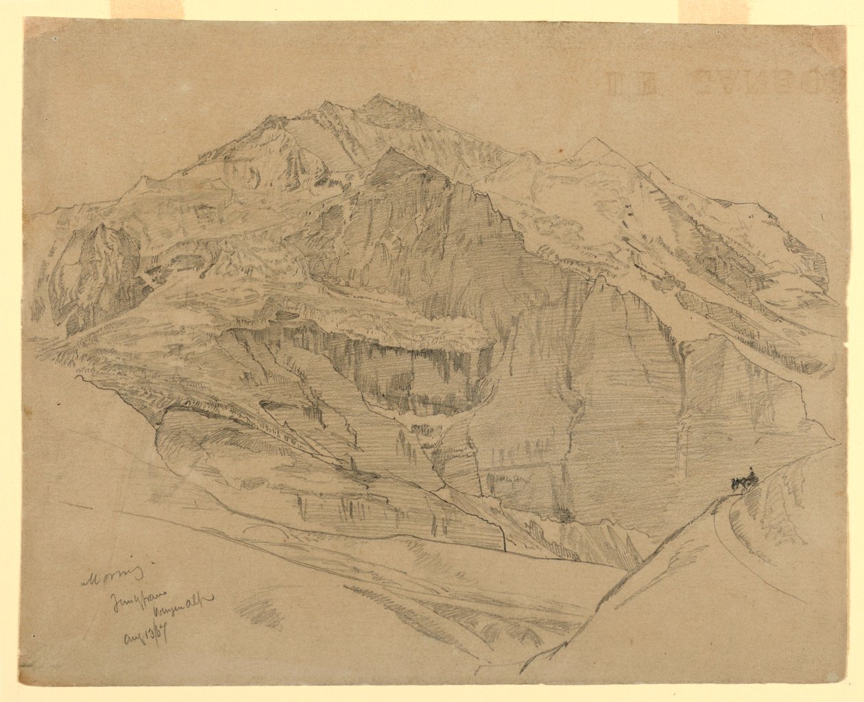 Landscape, Jungfrau, Switzerland by William Trost Richards