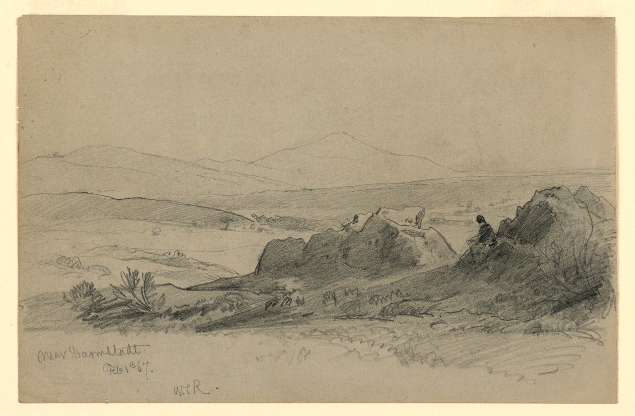 Landscape, Darmstadt, Germany by William Trost Richards