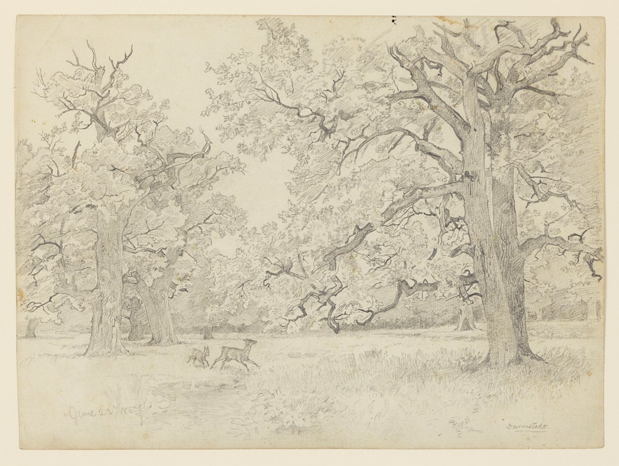 Landscape, Darmstadt, Germany by William Trost Richards