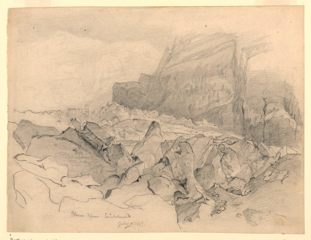 Landscape, Grindelwald, Switzerland by William Trost Richards