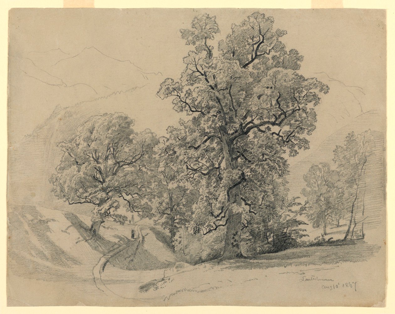 Landscape, Lauterbrunnen, Switzerland by William Trost Richards