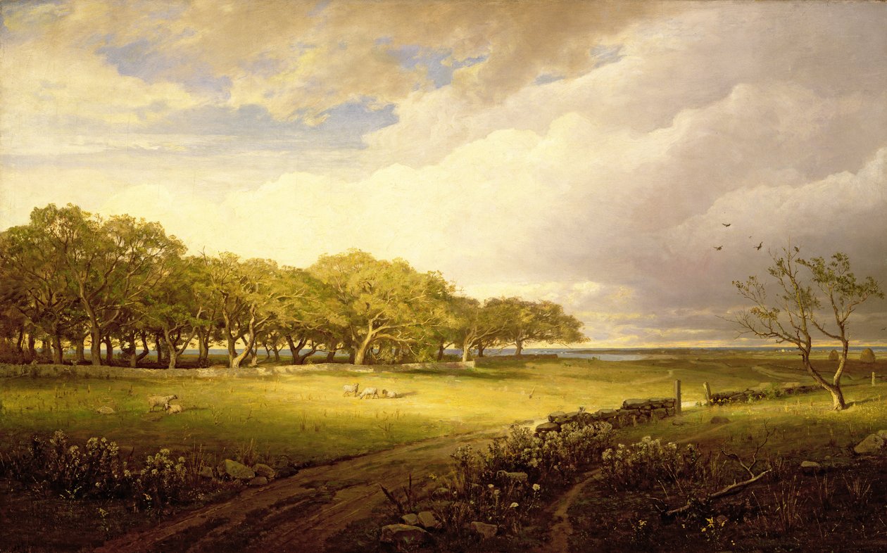 Old Orchard at Newport by William Trost Richards