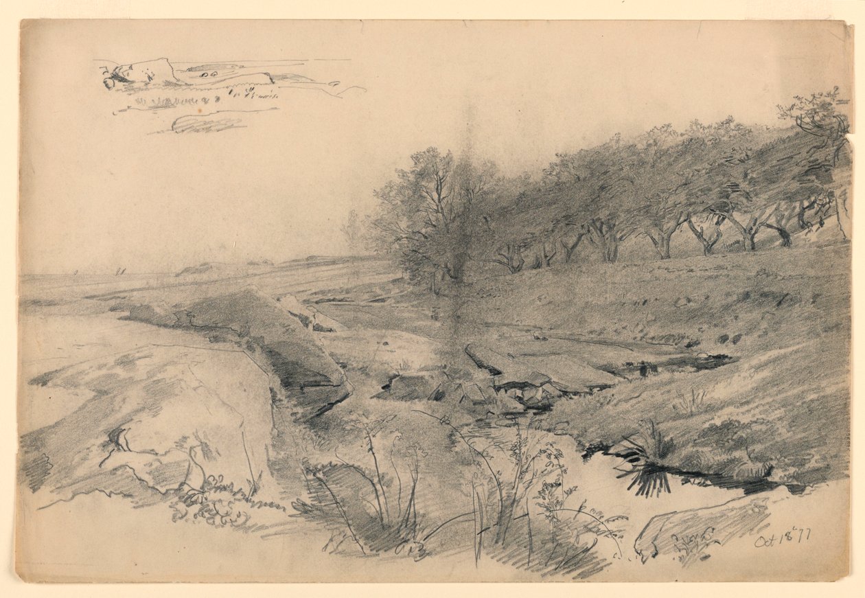 Seashore, Newport, RI by William Trost Richards
