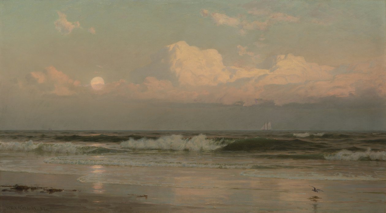 The August Moon by William Trost Richards