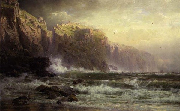 The League Long Breakers Thundering on the Reef by William Trost Richards